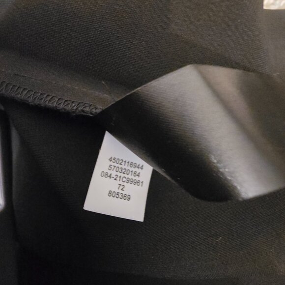 Chico's Black Label Stretch Satin Skirt, Size 18, Black NWT - Picture 10 of 12